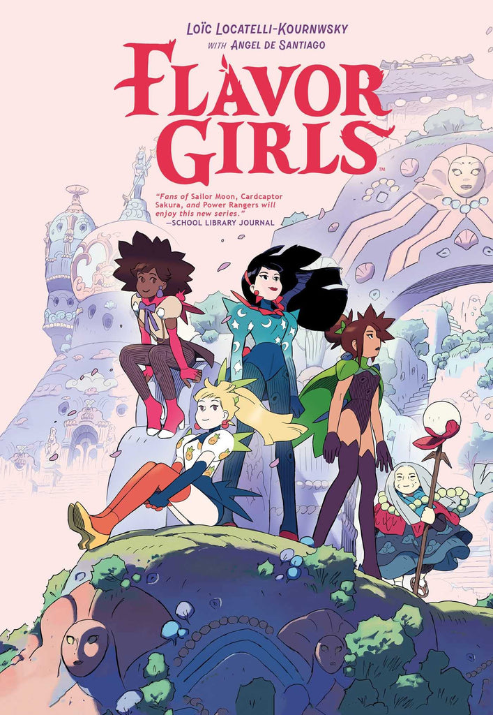 Flavor Girls Vol.1 par Loïc Locatelli-Kournwsky et Angeld de Santiago. Comics. GiantBooks.