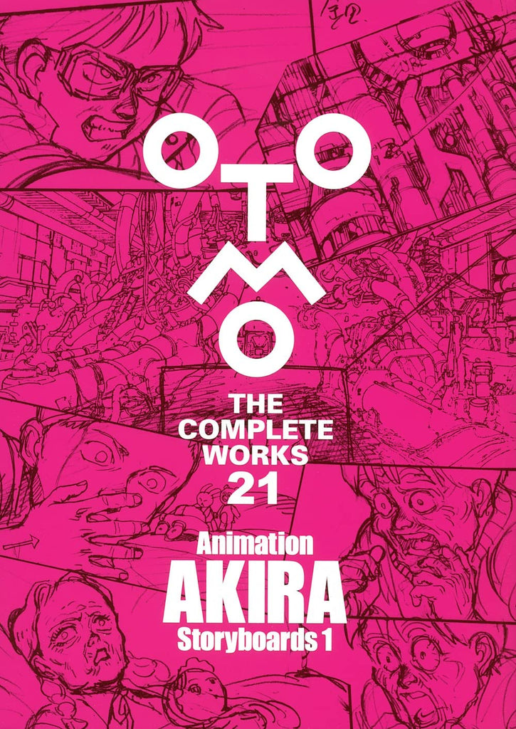 Animation Akira Storyboards Vol.1 and 2 The Complete Work by Katsuhiro Otomo.