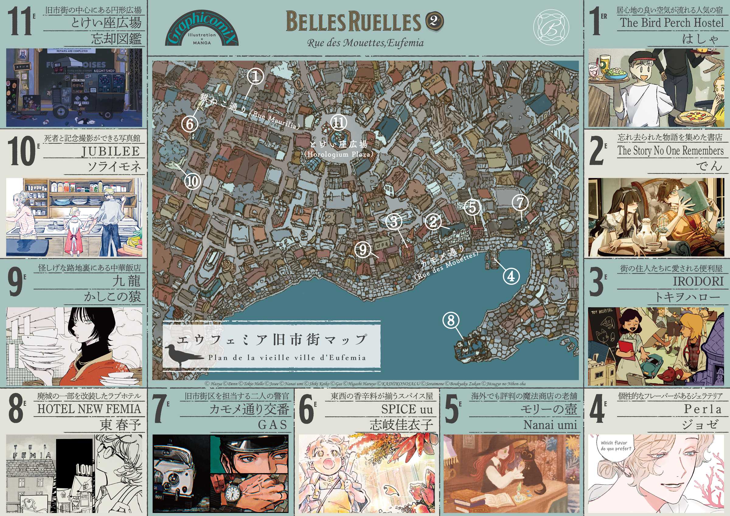 Belles Ruelles Belles Ruelles ベル・リュエル Vol.2 – Giantbooks.fr