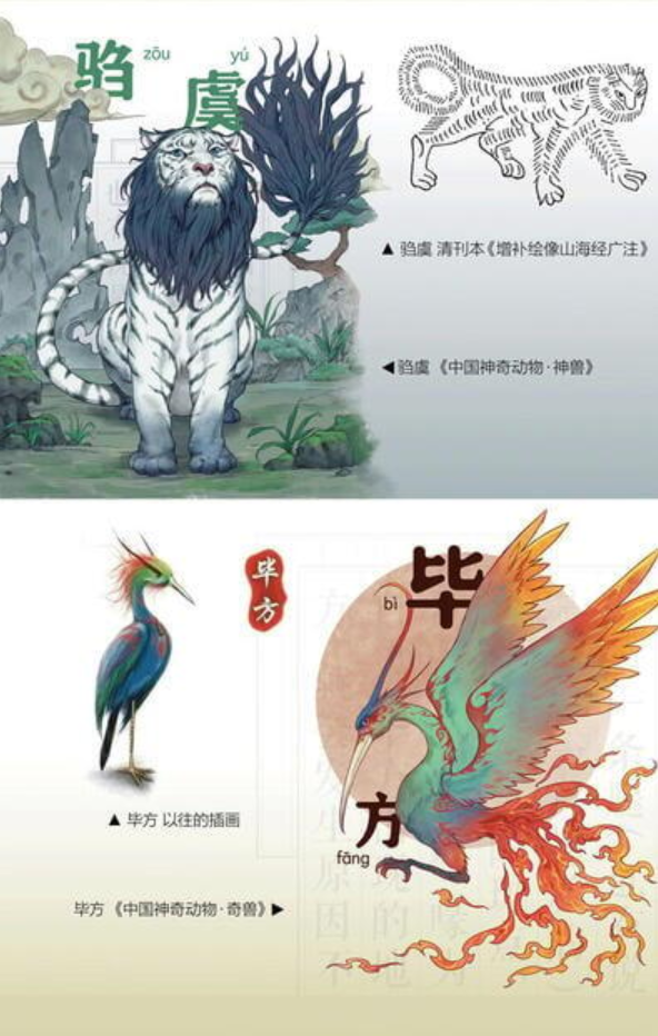 Chinese Fantastic Animals (Mythical Creatures) (中國神奇動物：神獸) by Shao Zhulin