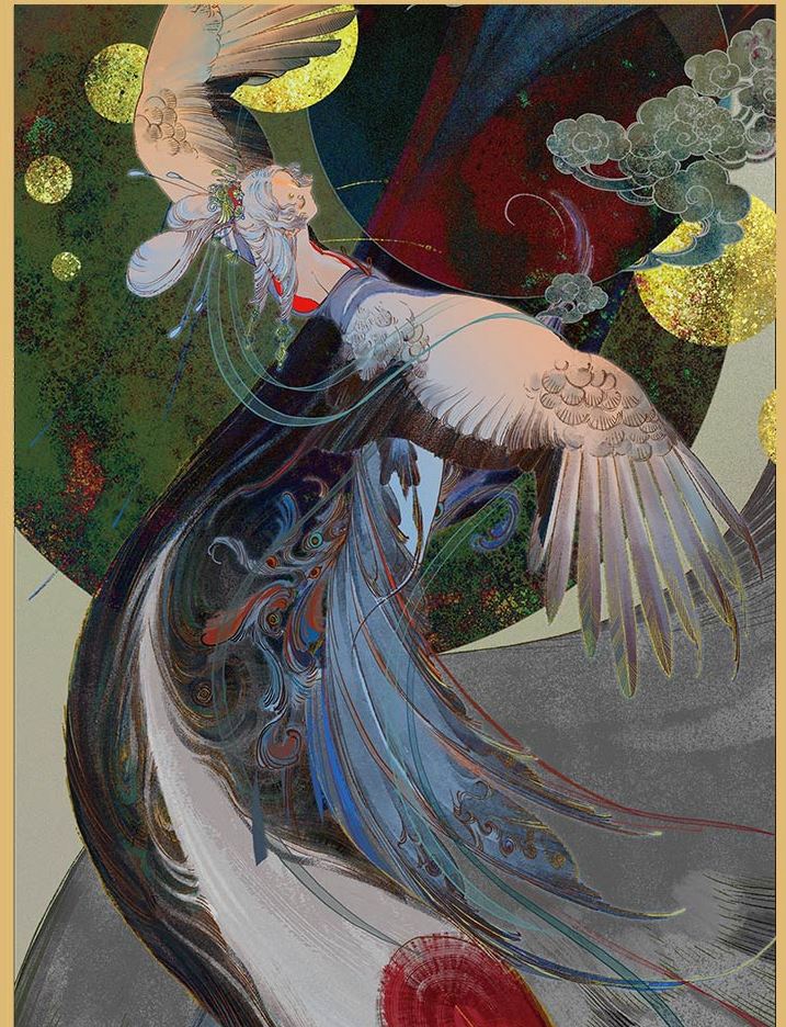 The Dream collection. Illustration of ancient mythology and fantasy by Seng San Lao Yu. Artbook. Chinese. GiantBooks.