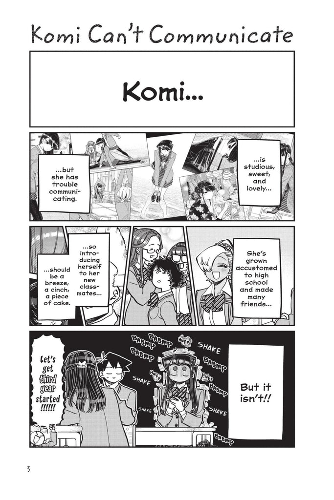 Komi Can't Communicate (Komi cherche ses mots) , Vol. 25 by Tomohito Oda and translated by John Werry. Manga. GiantBooks.