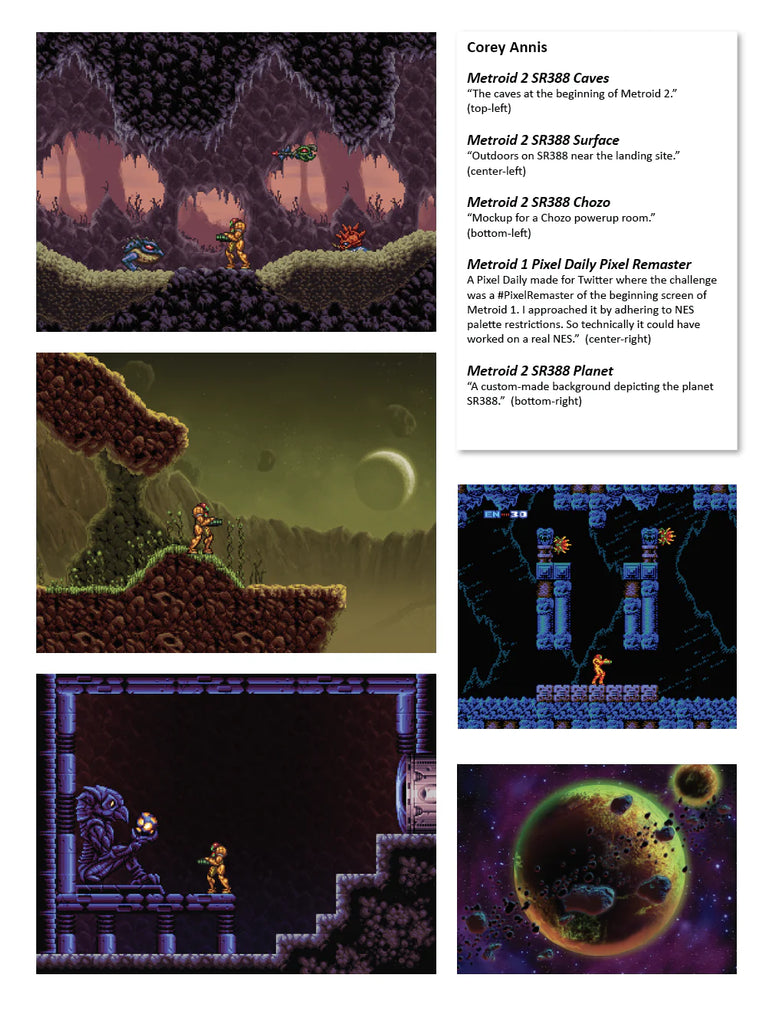 Pixel Art: Metroid by RetroGameBooks. Pixel. Video Game. Metroid Prime.