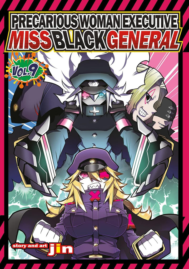 Precarious Woman Executive Miss Black General Vol.9 by Jin and translated by Timothy MacKenzie. Manga. GiantBooks.