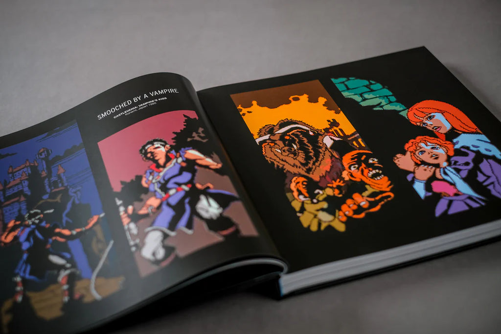 The SNES Pixel Book by Robert Bannert and Chrstine Bauer and BitmapBooks. Video Game. Art.