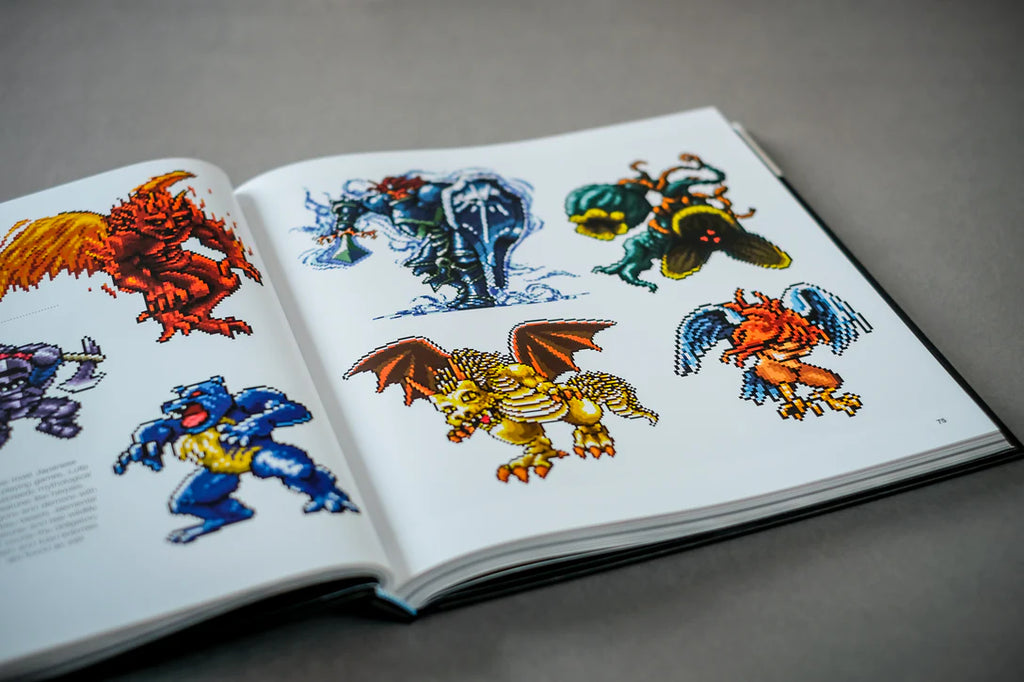 The SNES Pixel Book by Robert Bannert and Chrstine Bauer and BitmapBooks. Video Game. Art.