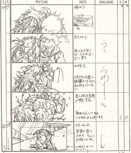 Animation Akira Storyboards Vol.2 The Complete Work by Katsuhiro