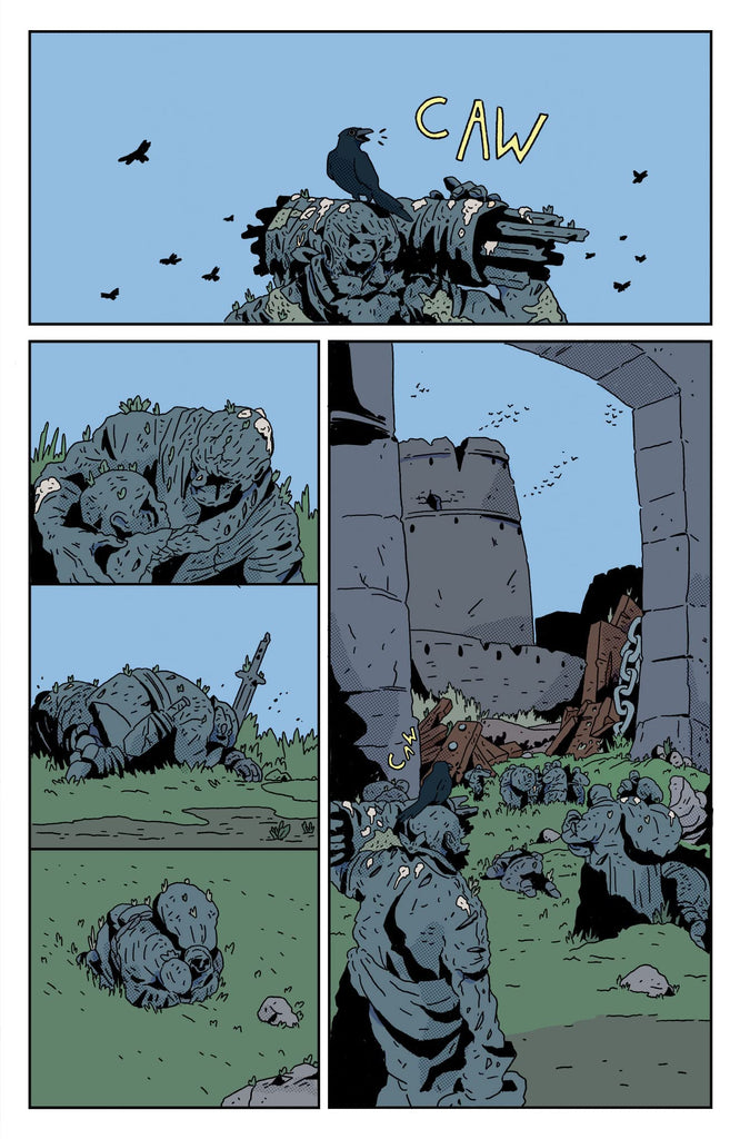 Birdking by Crom and Daniel Freedman. Dark Horse Comics. GiantBooks.