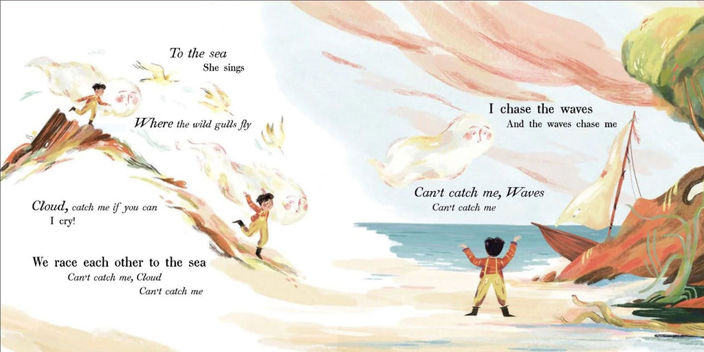 To catch a Cloud by Elena de Roo and Hannah Peck. Illustrated Books. GiantBooks.