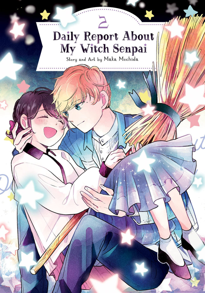 Daily report about my Witch senpai Vol.2 by Maka Mochida and translated by Liya Sultanova. Manga. GiantBooks.