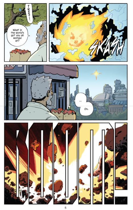 Everyday hero machine boy by Irma Kniivila et Tri Vuong. Comics. Image Comics. GiantBooks.