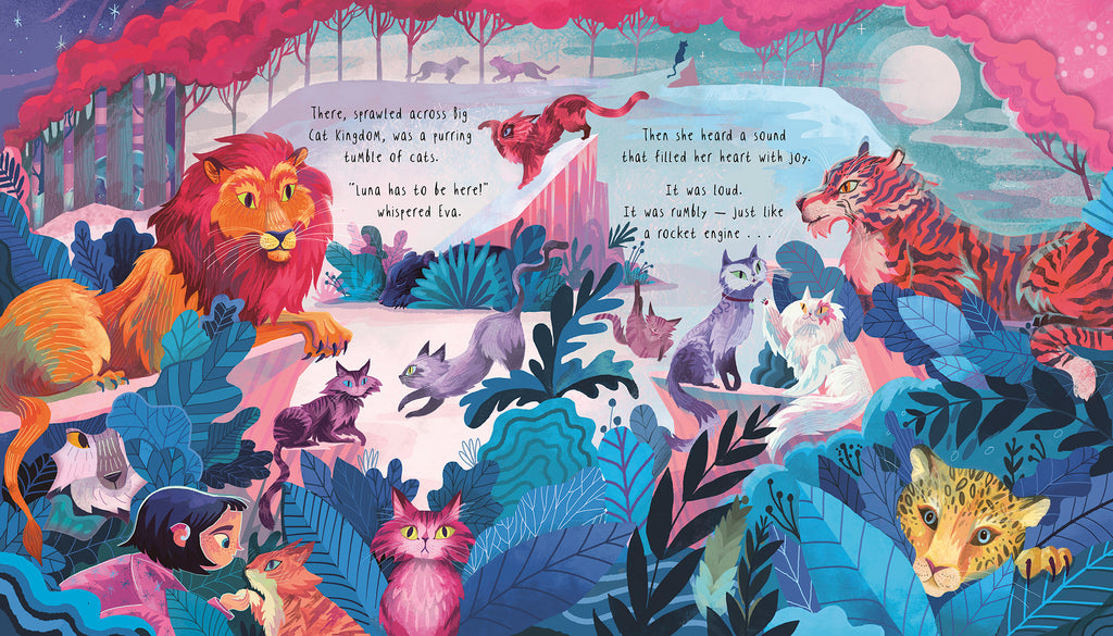 The Moonlight Zoo by Maudie Poweel-Tuck and Karl James Mountford.. Illustrated books. GiantBooks.