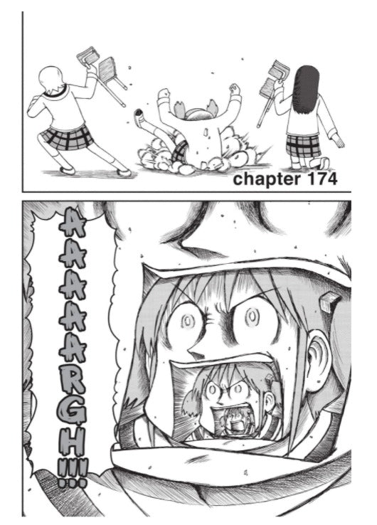Nichijou Vol.10 by Keiichi Arawi and translated by Jenny McKeon. Manga. GiantBooks.