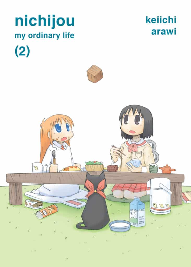 Nichijou Vol.2 by Keiichi Arawi and translated by Jenny McKeon. Manga. GiantBooks.