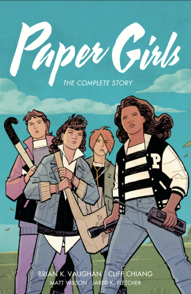 Paper Girls : The Complete Story by Brian K.Vaughan and Cliff Chiang. Comics. GiantBooks.