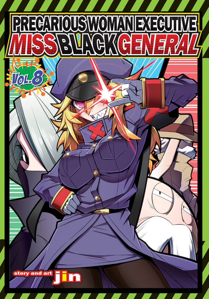 Precarious Woman Executive Miss Black General Vol. 8 by Jin and translated by Timothy MacKenzie. Manga. Giantbooks.