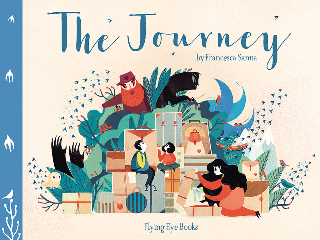 The Journey by Francesca Sanna. Illustrated books. GiantBooks.