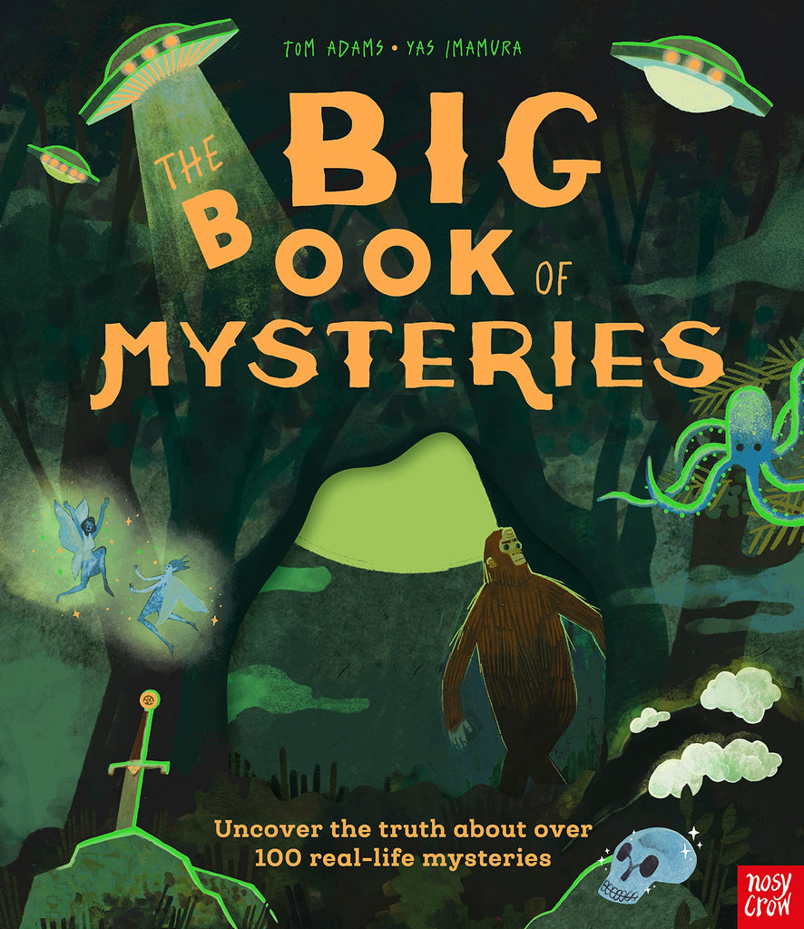 The Big Book of Mysteries by Tom Adams and Yas Imamura. Illustrated Books. GiantBooks.