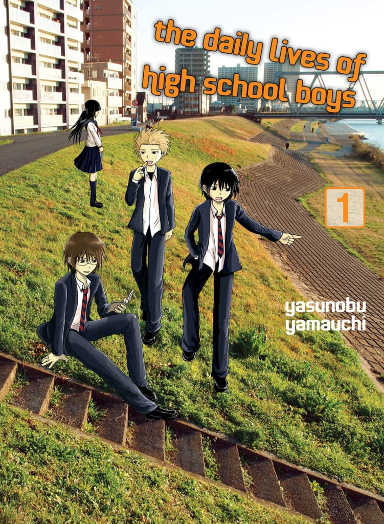The Daily Lives of High School Boys, Vol.1 by Yasunobu Yamauchi and translated by David Musto. Manga. GiantBooks.