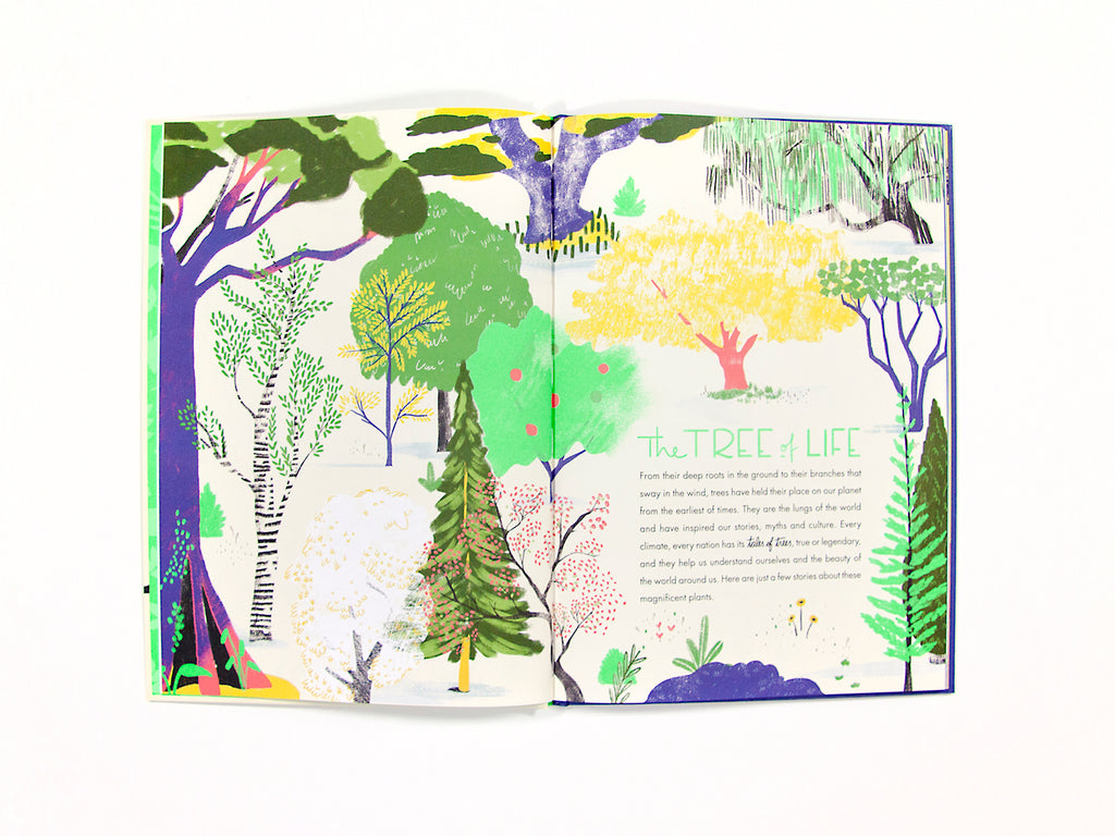 Under the Canopy : Trees around the World by Iris Volant and Cynthia Alonso. Illustrated books. GiantBooks.